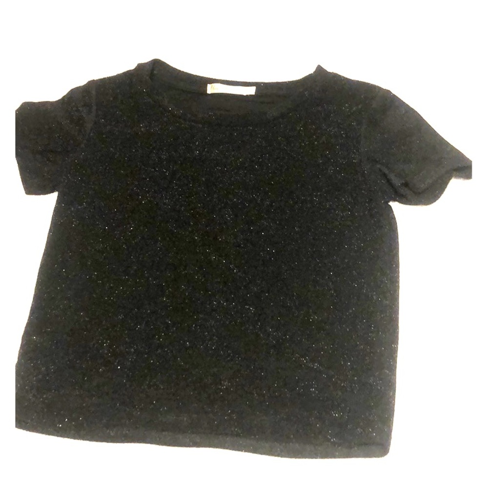 Sparkly crop top